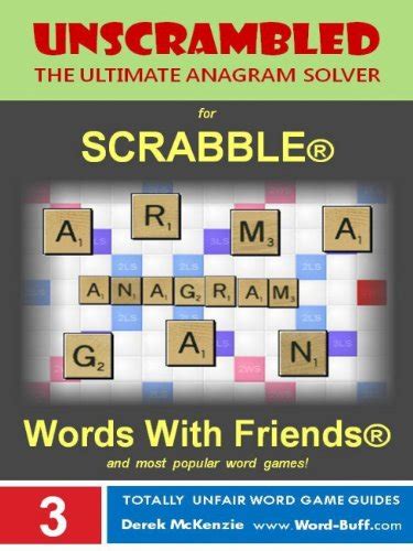 unscrambled anagram.